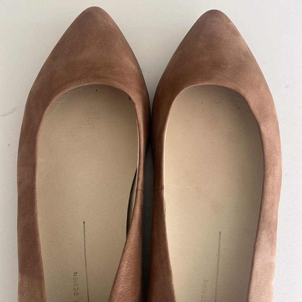 Ecco Danish Design Suede Pointed Flats 🤎 - Picture 10 of 11